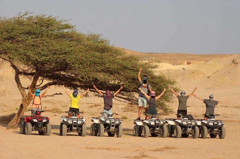 Sunset Desert Safari Trip by Quad Bike