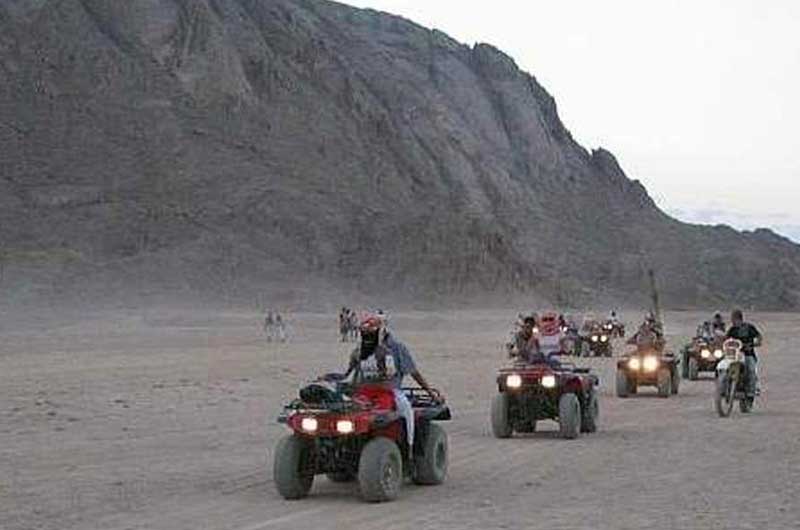 Sunset Desert Safari Trip By ATV Quad