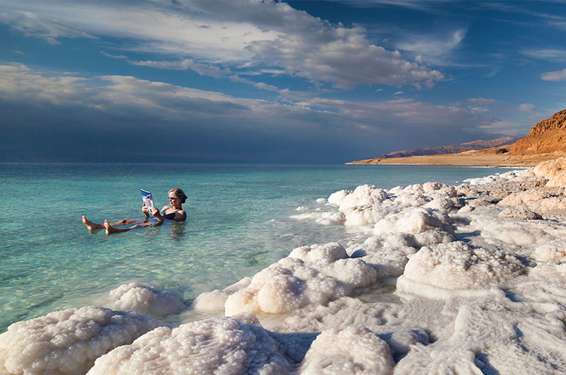 Madaba, Nebo and Dead Sea from Amman