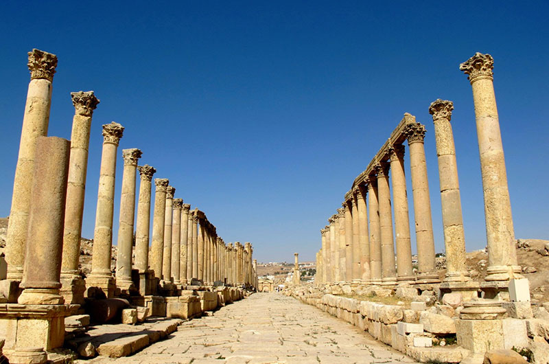 Jerash, Ajloun and Umm Qais from Amman