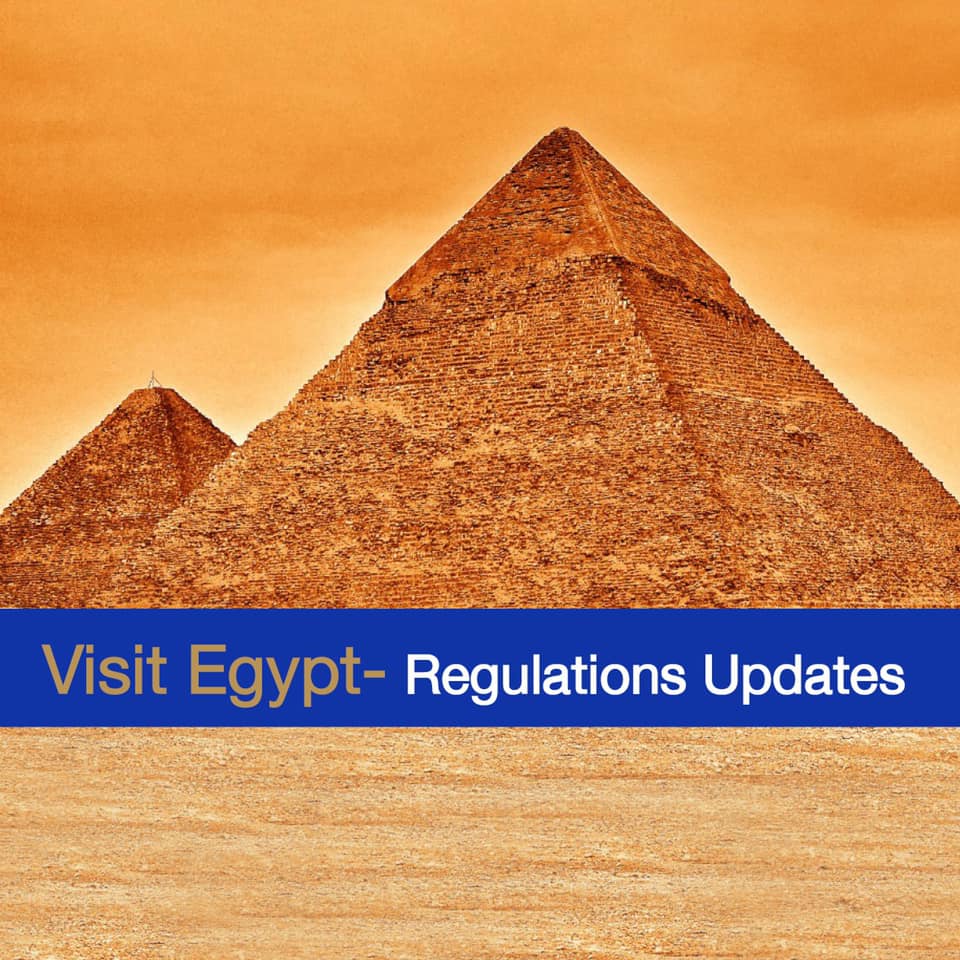 Updating the requirements to enter Egypt, starting from 22 January 2022